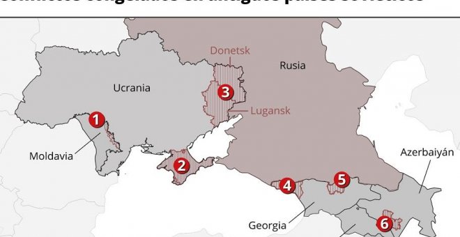 Osetia del Sur convoca para el 17 de julio un referéndum de integración con Rusia