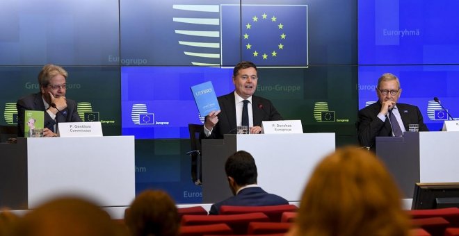 El Eurogrupo dice que actuará para garantizar la estabilidad de la Eurozona frente a las tensiones de la prima de riesgo