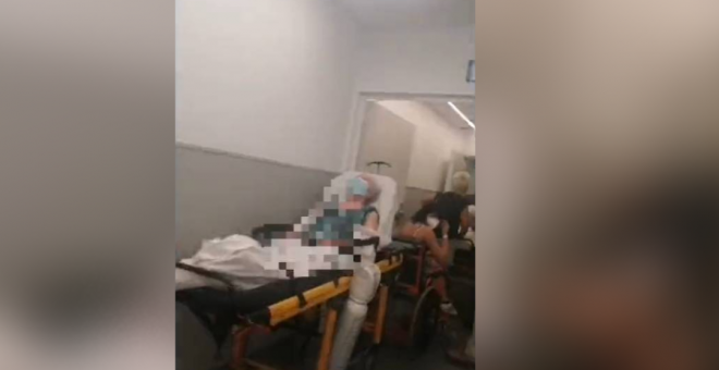 Las Urgencias del Hospital 12 de Octubre, colapsadas: camas en pasillos y casi 900 pacientes atendidos en 24 horas