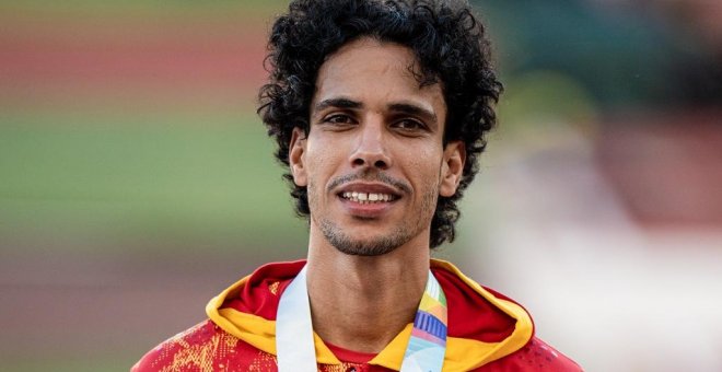 Mohamed Katir: "Esto es el comienzo, espero otra medalla en el Europeo"