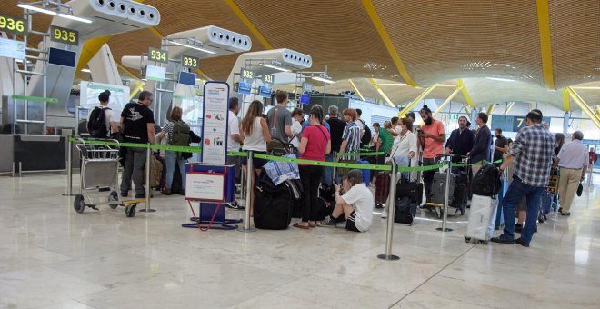 Los aeropuertos recuperan en julio el 92% del tráfico prepandemia