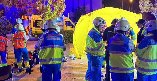 Muere un niño en una explosión en un local comercial de Alcorcón (Madrid)