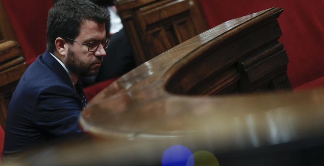 Aragonès afrontará la salida de Junts del Govern con celeridad y ya gestiona la sustitución en el Consell Executiu