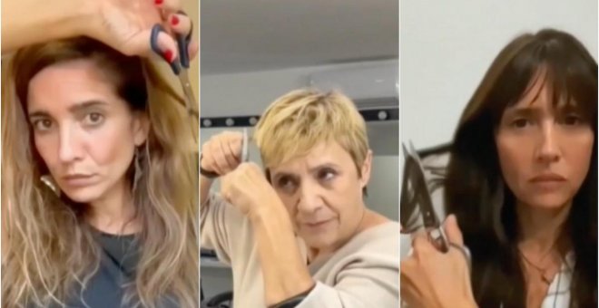 Actrices y directoras del cine español se cortan el pelo en solidaridad con las mujeres iraníes: "Libertad"