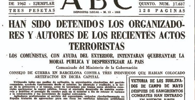 60 años del consejo de guerra que juzgó a 11 civiles acusados de intentar volar el Valle de los Caídos