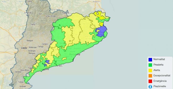 Ja hi ha 300 municipis catalans en alerta per sequera