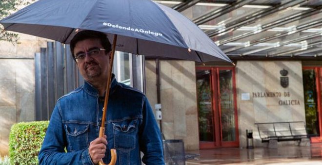 Carlos Jiménez, periodista: "La televisión de Galicia era el órgano de propaganda de un candidato, ahora lo es de dos"