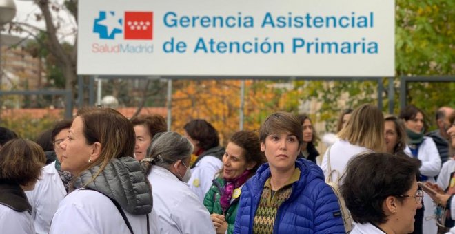 Así te hemos contado el inicio de la huelga de médicos de familia y pediatras en Madrid