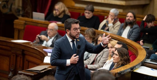 Aragonès situará el referéndum como eje de la segunda fase de la mesa de diálogo a pesar del rechazo del Gobierno español
