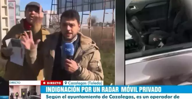 TVE denuncia al individuo que amenazó de muerte a un reportero y lanzó insultos contra Pedro Sánchez