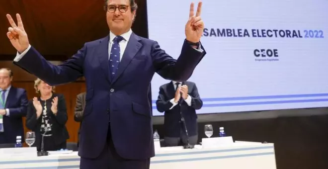 Garamendi pasa de trabajar como autónomo a ser asalariado en CEOE con un sueldo de 400.000 euros anuales