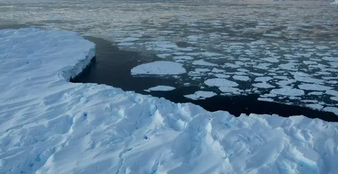 El lugar por donde se derrite la Antártida