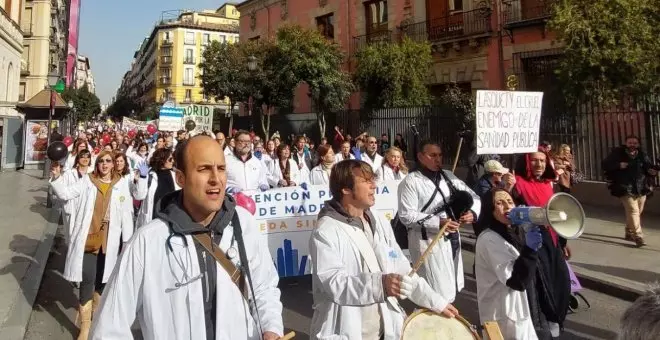 La Atención Primaria vuelve a las calles de Madrid tras 12 reuniones con la Consejería sin acuerdo