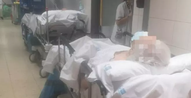 Nuevo colapso en las Urgencias del Hospital de La Paz: 109 pacientes y sólo 65 camas disponibles