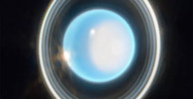 El telescopio James Webb logra captar 11 de los 13 anillos de Urano