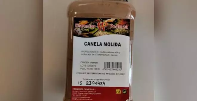 Consumo retira varios lotes de canela molida por la presencia de una bacteria