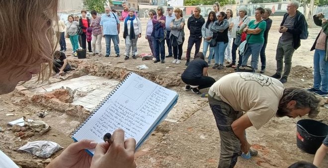 De los bombardeos en Madrid al asentamiento de chabolas: excavaciones que desentierran la historia de Vallecas