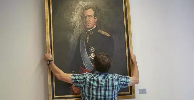 PSOE, PP y Vox rechazan retirar los cuadros y bustos del rey Juan Carlos del Congreso