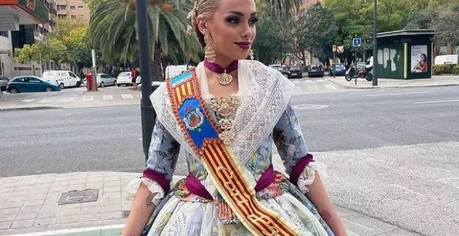Lía Sánchez, primera fallera mayor trans