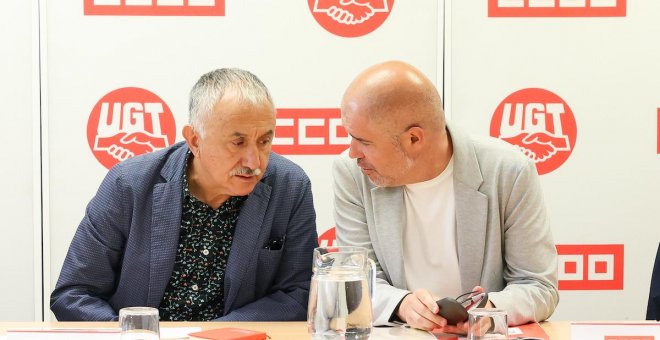 CCOO y UGT piden el voto para los partidos políticos que permitan reeditar un gobierno progresista