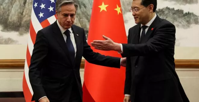 El ministro de Exteriores chino reprocha a Blinken que las relaciones entre China y EEUU están "en su punto más bajo"