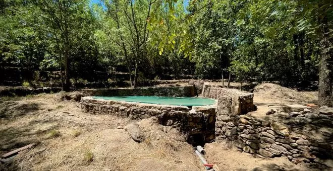 Viaje a la zona cero de los incendios: así se preparan ocho familias de La Vera para un verano de riesgo