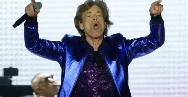 Mick Jagger, pegando brincos en la cima del rock... ¡a los 80 años!