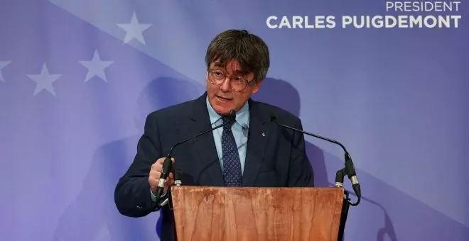 Puigdemont pide "negociar un acuerdo histórico" sobre Catalunya y una amnistía "con garantías"