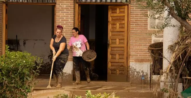 La soledad de Yunclillos, el pueblo anegado por el lodo cuatro días después de la DANA