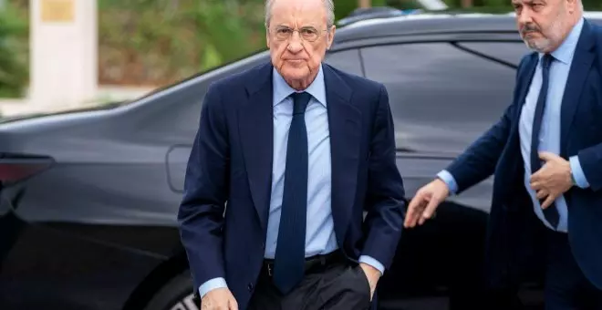 Florentino Pérez denunciará a Villarejo por las "falsas acusaciones" de compra de partidos