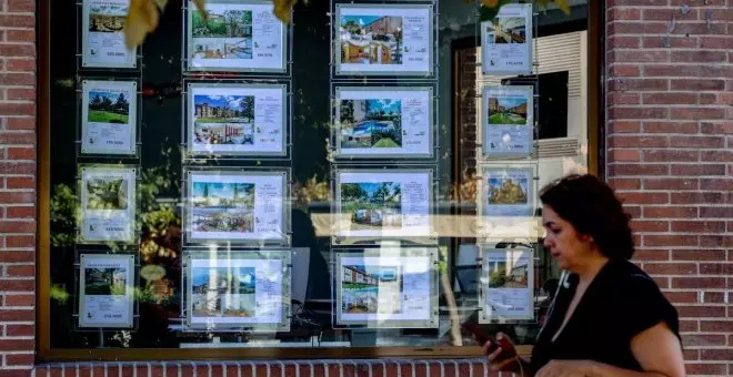 La compra de viviendas modera su caída en octubre al 11% y crece un 4% frente a septiembre