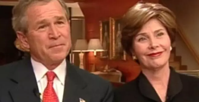 Bush apuntaba al terrorismo islamista tras el 11M en la entrevista que TVE no emitió por completo