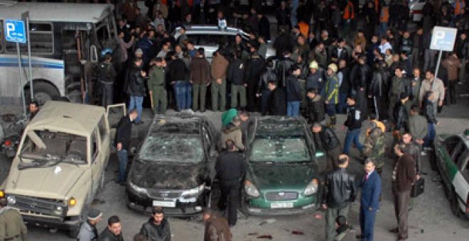 Un atentado suicida causa una masacre en el centro de Damasco