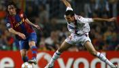 Messi rescata al Barça ante el Olympique
