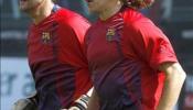 Puyol vuelve a entrenarse con el grupo y recibirá el alta en los próximos días