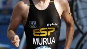 La guipuzcoana Ainhoa Murua, campeona de España de triatlón