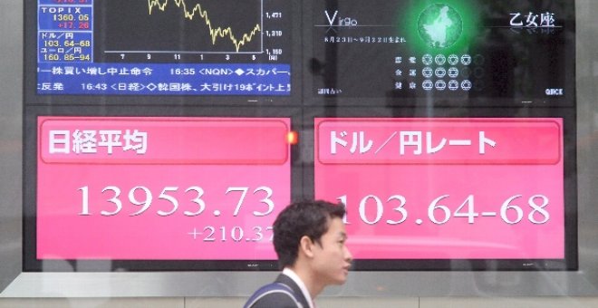 El Nikkei cae un 1,65 por ciento hasta los 13.926,30 puntos