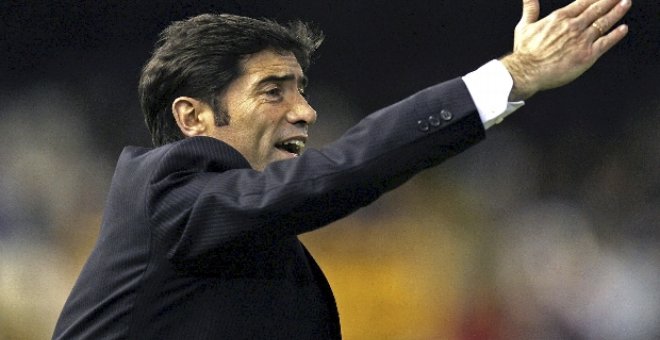 Marcelino deja el Racing de Santander entre lágrimas