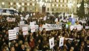 Miles de españoles salen a la calle contra los malos tratos