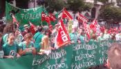 La marea verde anuncia un otoño caliente en la Educación en Madrid