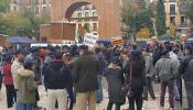 Cerca de 200 militares se manifiestan en Madrid para reivindicar más derechos