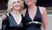 Madonna y Sharon Stone pisan la alfombra roja de Cannes