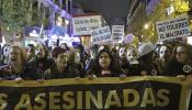 Madrid sale a la calle contra la violencia machista en una multitudinaria manifestación