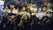 Detenidos 86 activistas durante la retirada de barricadas en Hong Kong