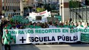 Los estudiantes inician una huelga de tres días en defensa de la educación pública