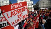 Los trabajadores de Coca-Cola se manifiestan hoy en Madrid contra el cierre y los despidos