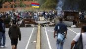Nueva jornada de enfrentamientos en Venezuela