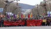 Marcha estudiantil contra un modelo educativo "clasista" en Barcelona