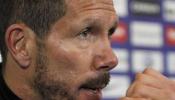 Simeone: "Cuando empezó la Liga, pagábamos por llegar a marzo en esta situación"