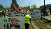 IU secunda y apoya las Marchas de la Dignidad mientras el PSOE se limita a respetarlas